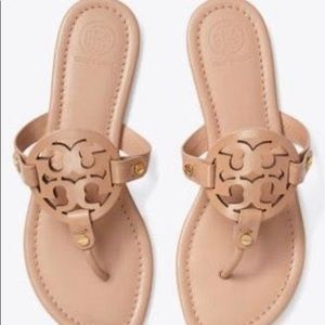 Tory Burch Nudes Miller Sandals